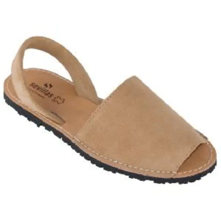NAKLOE - Menorquinas mujer - Menorquinas piel - Serraje - Sandalias verano - Tallas 35 - 41 - Hechas en España - 1