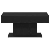 Mesa de Café vidaXL Negra Roble 96x50x45 cm Madera - details 4