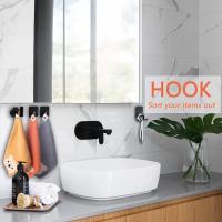 Juego de barra para toallas de baño, toallero de acero inoxidable 304, soporte para papel de cocina, jabonera, juego colgante para baño - details 3