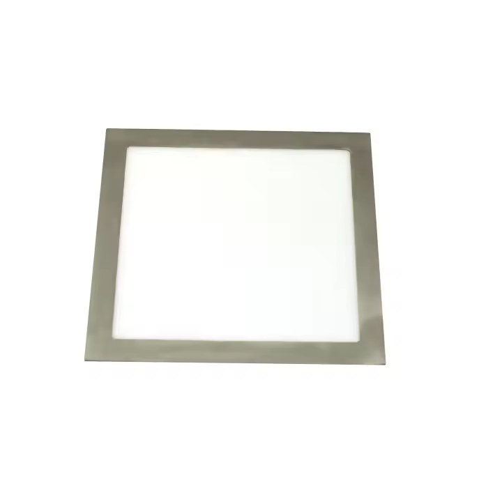 Jandei - Downlight LED 24W Marco Cuadrado Acero Empotrar Techo Luz Fría 6000k Natural 4200k 295 X 13mm (Hueco de Corte 275mm) - 1