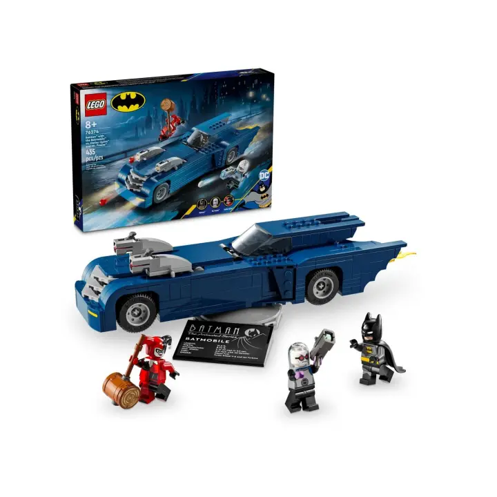 LEGO DC 76274: Batman™ con Batmóvil vs. Harley Quinn™ y Mr. Freeze™ - 1