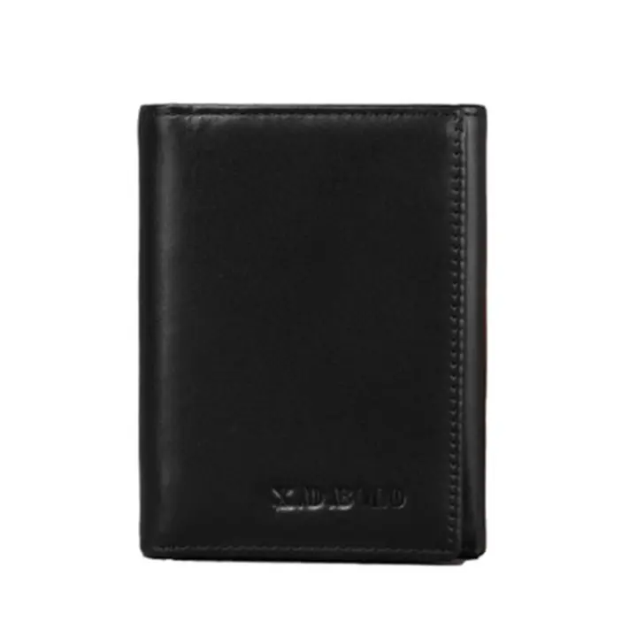 Cartera de Piel con Bloqueo RFID y Billetera, Tarjetero, pequeña de Piel Genuina, Vertical y Muy Practica para Hombre, Cualquier ocasión (DICACA NATURE). - 1