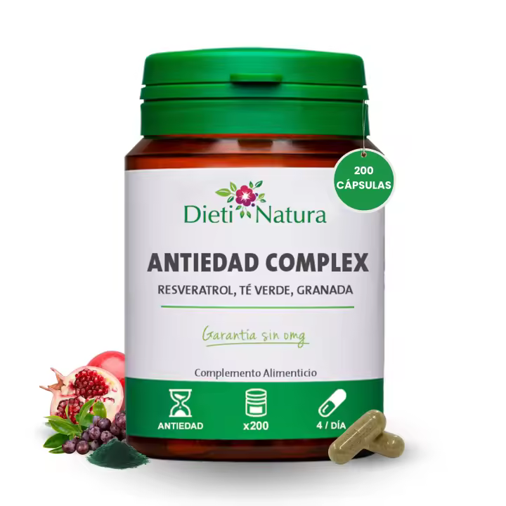 Dieti Natura  Antiedad Complex 200 Cápsulas - 1