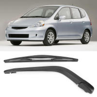 Juego De Braza Y Hoja De Limpia Para Parabrisas Trasero Negro Para Honda JAZZ/FIT 2002-2008 Pieza De Repuesto Automotriz - details 0