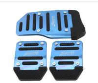 Nuevo Kit De 3 Piezas De Cubiertas Para Pedales De Transmisión Manual Universal No Eslipantes De Aluminio Accesorios De Coche Pedali Rojo/Azul/Cobre - details 7
