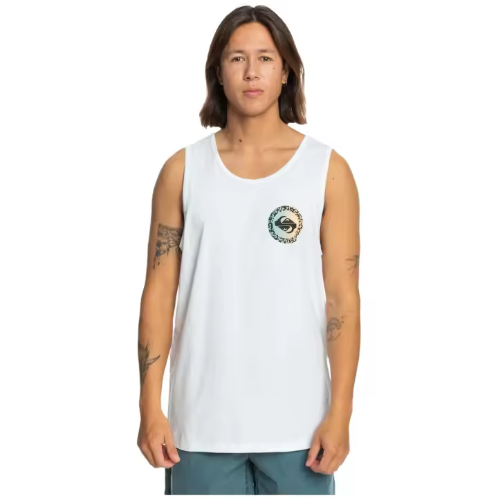 Camiseta Quiksilver modelo Longfadetk Tees Wbb0 en color Bright White - Solid - 1