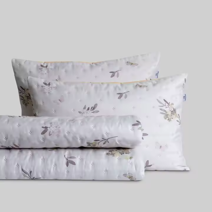Colcha Digital Reversible Don Algodon Eliane - 1