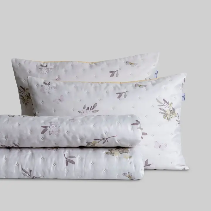 Colcha Digital Reversible Don Algodon Eliane - 1