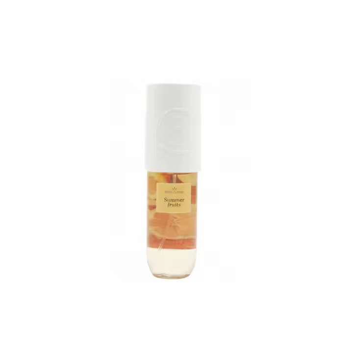 Bruma corporal Reyes Queens Summer Fruits 90 ml. Fragancia frutal con notas de mandarina, melón y mango, corazón de frutos rojos y flor de azahar, fondo vainilla y amaderado. Formato spray práctico para uso diario. 🚚 Envíos a España 24/48 horas. - 1