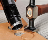 Martillo De Cuero WUTA De Cuero Y Acero Carbono Doble Cabeza Para Trabajar El Cuero Herramienta Profesional Para Chispa Y Perfeccionamiento - details 9
