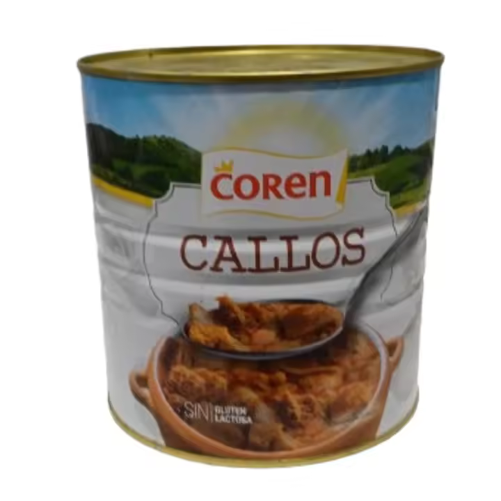 CALLOS SIN CLUTEN  SIN LACTOSA COREN  2.650G  SABOR Y CALIDAD - 1