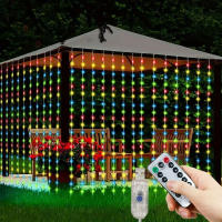 Nueva Correa De Año Nuevo Con Luces LED De Cobre 3/6m Decoración De Ventana Y Dormitorio Para Navidad Boda Fiesta Rosa - details 2