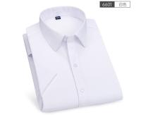 Camisa De Negocios Casual Para Hombre De Color Sólido Slim Fit Cuello En V Manga Larga Alta Calidad Sin Planchar Moda Clásica - details 13