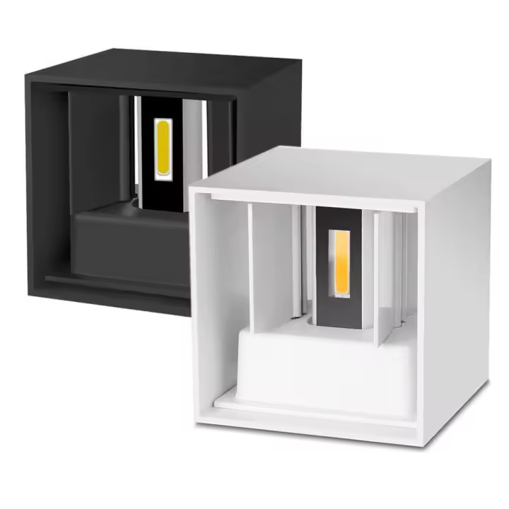 Lámpara De Pared LED IP65 Para Exteriores Luz De Balcón Y Porche Decorativa Para Jardín Y Pasaje Iluminación Interior Luz De Lado De Cama Aluminio AC110V 220V - 1