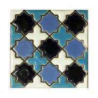 Azulejos de 7,5cm (3") cerámica andaluza - Spanish tiles for DIY, Decorative tiles, mosaic tiles, ceramic tiles, coaster, Spain tiles - details 1