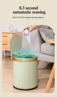 Bandeja De Basura Inteligente De 10L Con Sensor Automático Para Cocina Y Baño Recipiente Interno Ecológico De Plástico - details 3