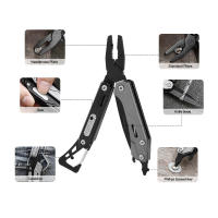 Multiherramienta Maarten 9-en-1 Con Cuchillo De Bolsillo De Acero Inoxidable Herramienta Multifuncional Con Destornillador Y Acrílico Plisado Para Supervivencia - details 3