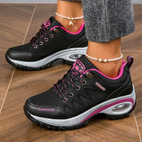 Zapatos Deportivos Para Mujer Plataforma Impermeables Zapatillas De Moda Para Exterior Senderismo Antideslizantes Casual Bajo Top Zapatos De Correr - details 2