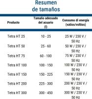 Tetra HT 75 - Potente calentador de acuario para cubrir diferentes niveles de potencia con el mando de ajuste de temperatura para peceras de 60 a 100 litros - details 2