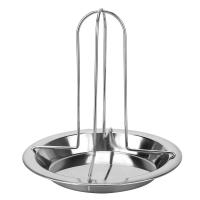 Soporte De Asado Para Pollo En Acero Carbono Herramientas De BBQ Para Exteriores Placa De Asado No Adhiere Al Mercado De Cocina - details 7