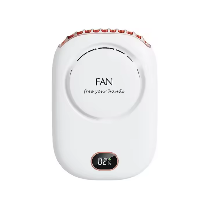 Ventilador de Cuello con Cordón ajustable (Blanco) - 1