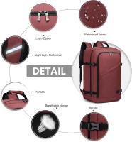 Bolsa de viaje mochila de cabina Bolsa de hombro portátil grande, rojo-B, minimalista o moderno - details 1