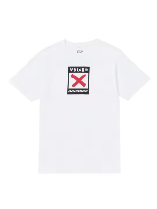 Camiseta Volcom Schroff X Volcom - White - 1