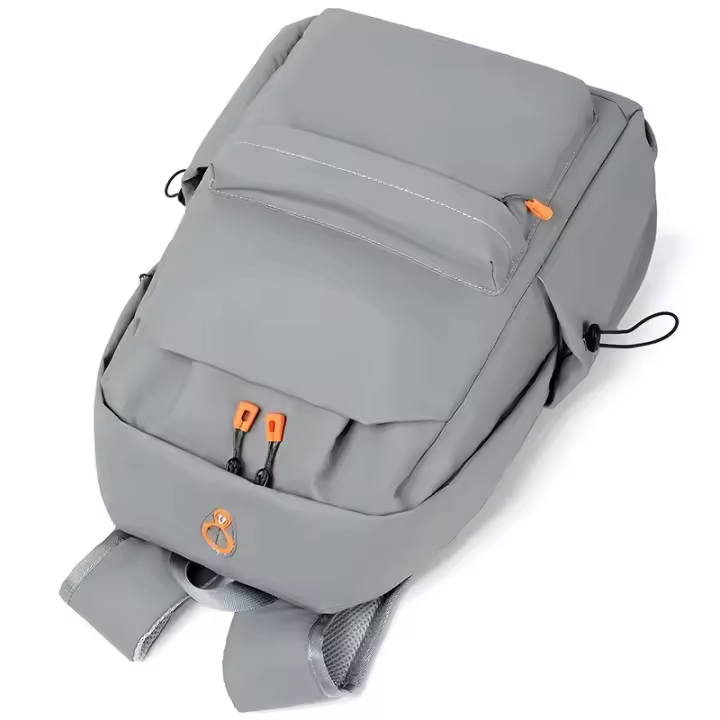 Mochila de película de cuero para hombre, bolso informal para viaje de negocios, gran capacidad - 1