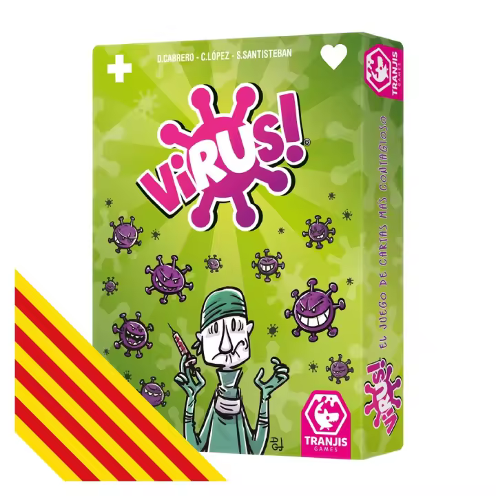 Tranjis Games  ,Virus juego de cartas (Edición en Catalán) TRG-094vic - 1