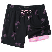 SURF CUZ Ropa De Baño Para Hombre Con Forro De Compresión Shorts De Natación Secado Rápido 7'' Traje De Baño Estirable Y Cortos De Playa - details 6
