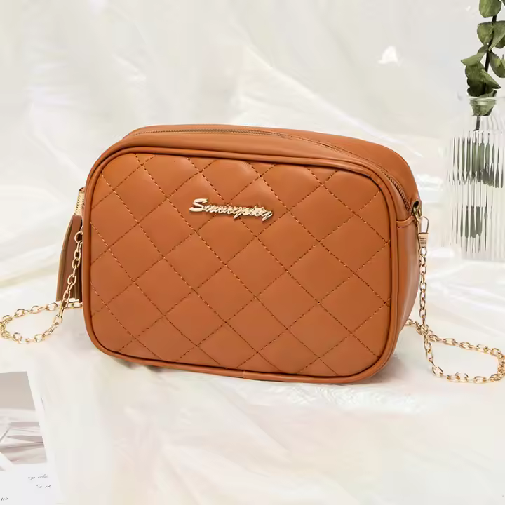 Nueva Bolso De Hombro Para Mujer Estilo Fashion Con Bordado Bolsa De Viaje Dulce Bolso De Mano Simple Y Elegante - 1
