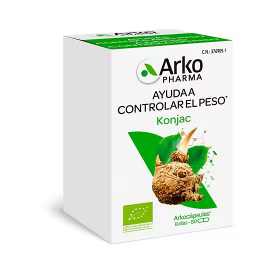 Arkopharma Arkocápsulas Konjac BIO 80caps - 1