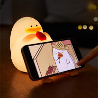 Lámpara De Noche USB Recargable Con Sensor De Toque Y Forma De Pato Para Compañero De Sueño Y Luz De Mesa Para Bebés Y Niñas - details 4