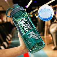 Botella Deportiva De Agua Con Filtro Grande 2L 3L Capacidad Eco-amigable Plástico BPA Libre Portátil Para Fitness - details 5