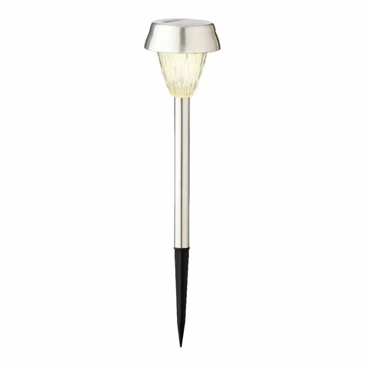 Set de antorchas solares de jardín Lumineo 24 x 8 cm Multicolor (4 Unidades) - 1
