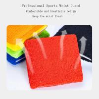 Banda De Soporte Para Muñeca Deportiva 1/10pcs Protector De Muñeca Para Tenis Y Fitness Gorro De Sudor Para Adultos Material De Poliéster - details 2