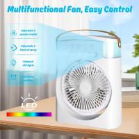 Aire Acondicionado Portátil Enfriador de Aire 4 en 1 600 Ml 3 Velocidades Ventilador - details 5