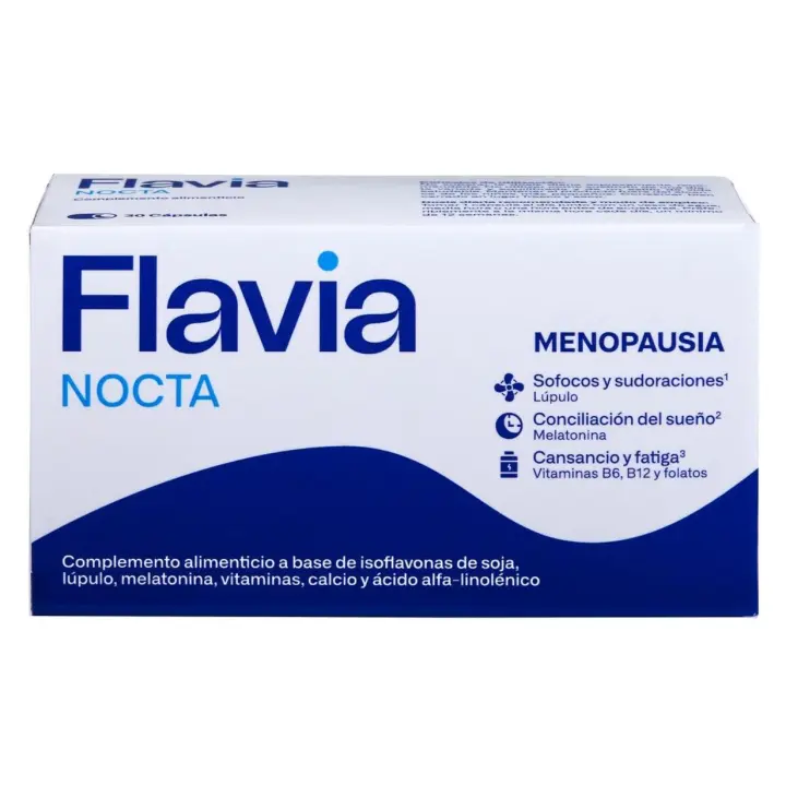 Italfarmaco Suplemento Flavia Nocta 30 Cápsulas para Menopausia - 1