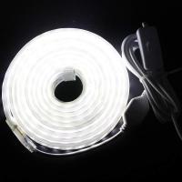 2M 220V Tira LED SMD 2835 Blanco Frio Super Brilliant (276 LED/m) Luz de Cuerda LED Flexible IP67 Impermeable para Escalera Cocina Decoración interior - details 6