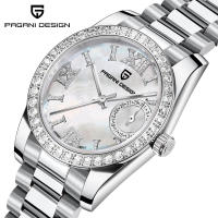 Reloj De Pulsera Para Mujer PAGANI DESIGN 2024 32MM Elegante Y Lujosa De Cuarzo Resistente Al Agua Con Cristal De Zafiro - details 2