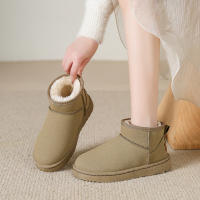Botas De Nieve Para Mujer Suelta Gruesa De Algodón Antideslizantes Invierno Zapatos Nuevos Estudiantes 2023 Botas Negras - details 16