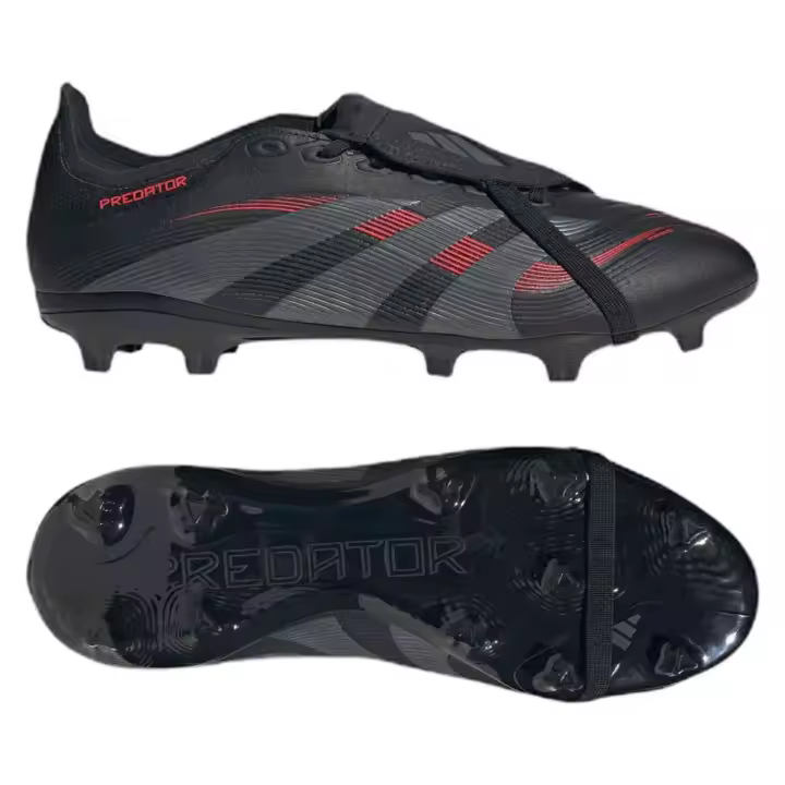 Botas de Futbol Adidas Predator League French Terry para unisex en color negro - 1