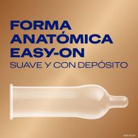 Preservativos Durex Real Feel Aptos Para Alérgicos Al Látex Fabricados En Poliuretano Con Anchura Nominal De 56 mm y Paredes De Grosor Elevado Extra Seguros Perfectos Para Sexo Anal Forma Anatómica Disponibles En Caja de 3 12 o 24 Unidades - details 3