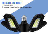 Bombilla LED E27 Para Garage 220V 110V Bombilla De Iluminación Industrial Plegable Farol De Inundación Para Taller Y Almacén 200W 300W 400W Luz Blanca Fría Y Cálida - details 1