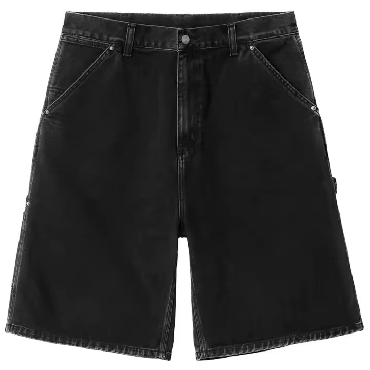 Pantalon Corto Carhartt WIP Simple para hombre en color negro - 1