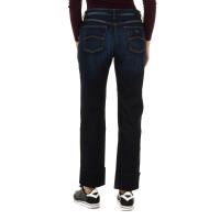 Armani-Pantalones Largos Tejanos Efecto Gastado 6Y5J11-5D2UZ para Mujer