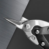 Tijeras De Aeronáutica DUTRIEUX Para Corte De Hojalata Metálica Multidireccional Herramienta Industrial Profesional Con Mango De Goma - details 4