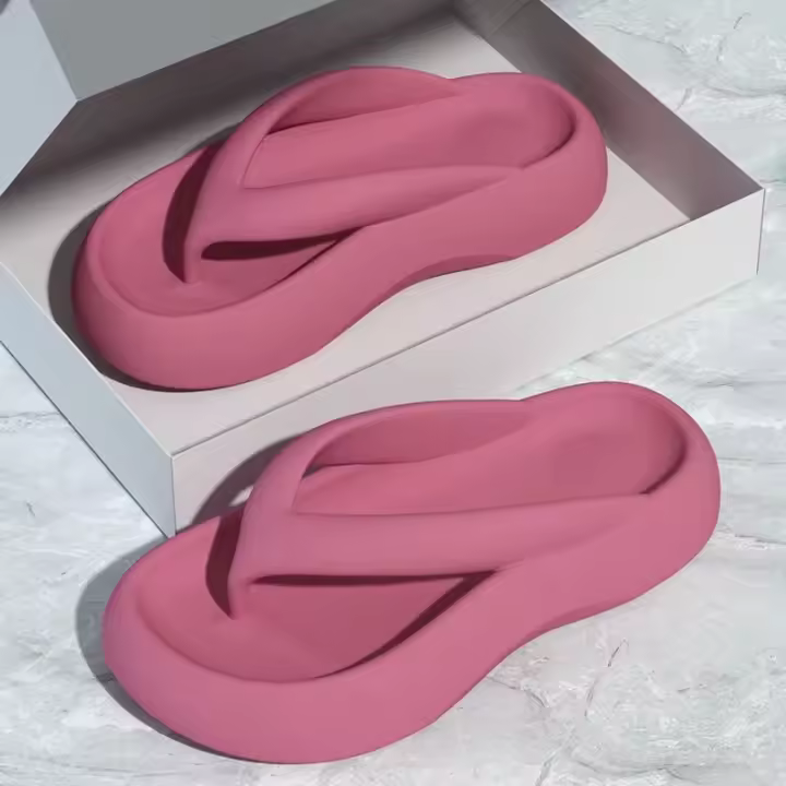 Chinclas de Playa para Mujer,sandalias de baño, ajustadas para Uso al aire libre en la playa en verano,interior - 1