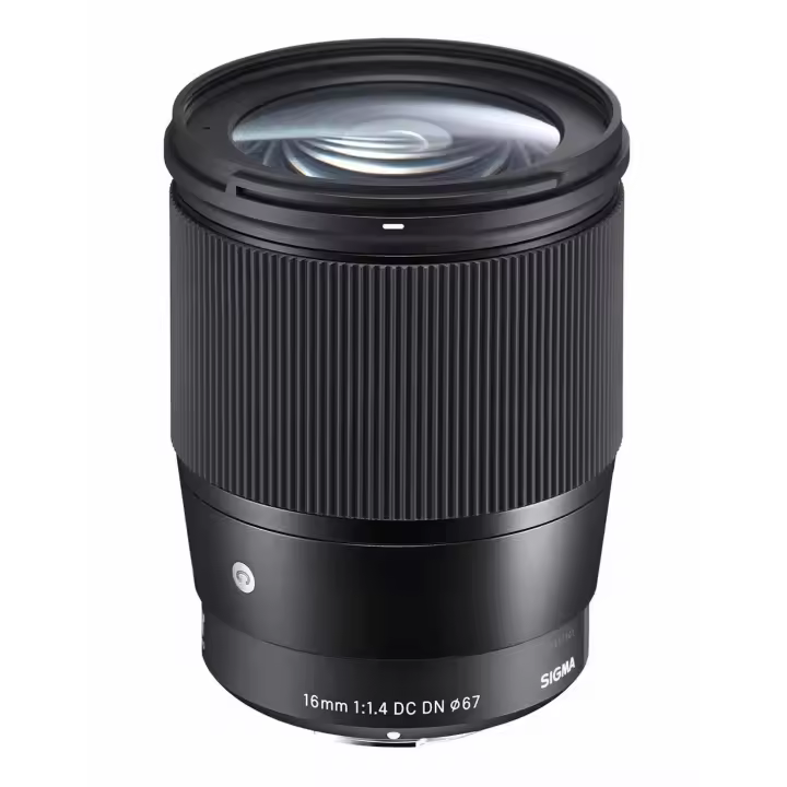 Objetivo Sigma 16mm F1.4 DC DN Contemporary para Montura Fuji X Mirrorless - 1