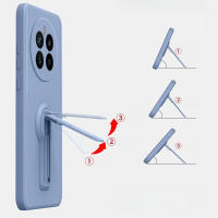 Funda De Silicona Líquida Para Realme 12 pro plus Soporte Móvil Suave Cubierta Protectora Antigolpes Con Funda Trasera Resistente Al Agua - details 0